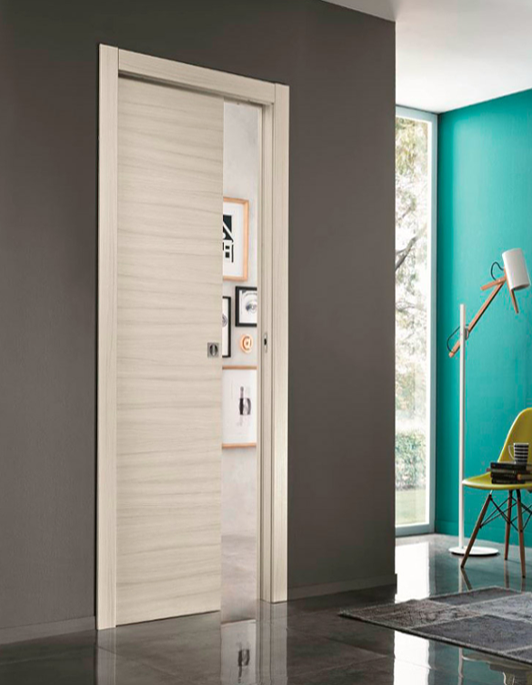 Puerta Corredera Oculta estilo moderno LH| Puertas Jemofer